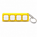3D printed clicker fidget yellow