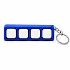 3D printed clicker fidget blue