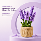 3D Printed Lavender Plant Creative 