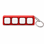 3D printed clicker fidget red
