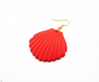 3D Printed Shell Earrings Coastal Fashion – Gift Packaging – LAYER 3D
