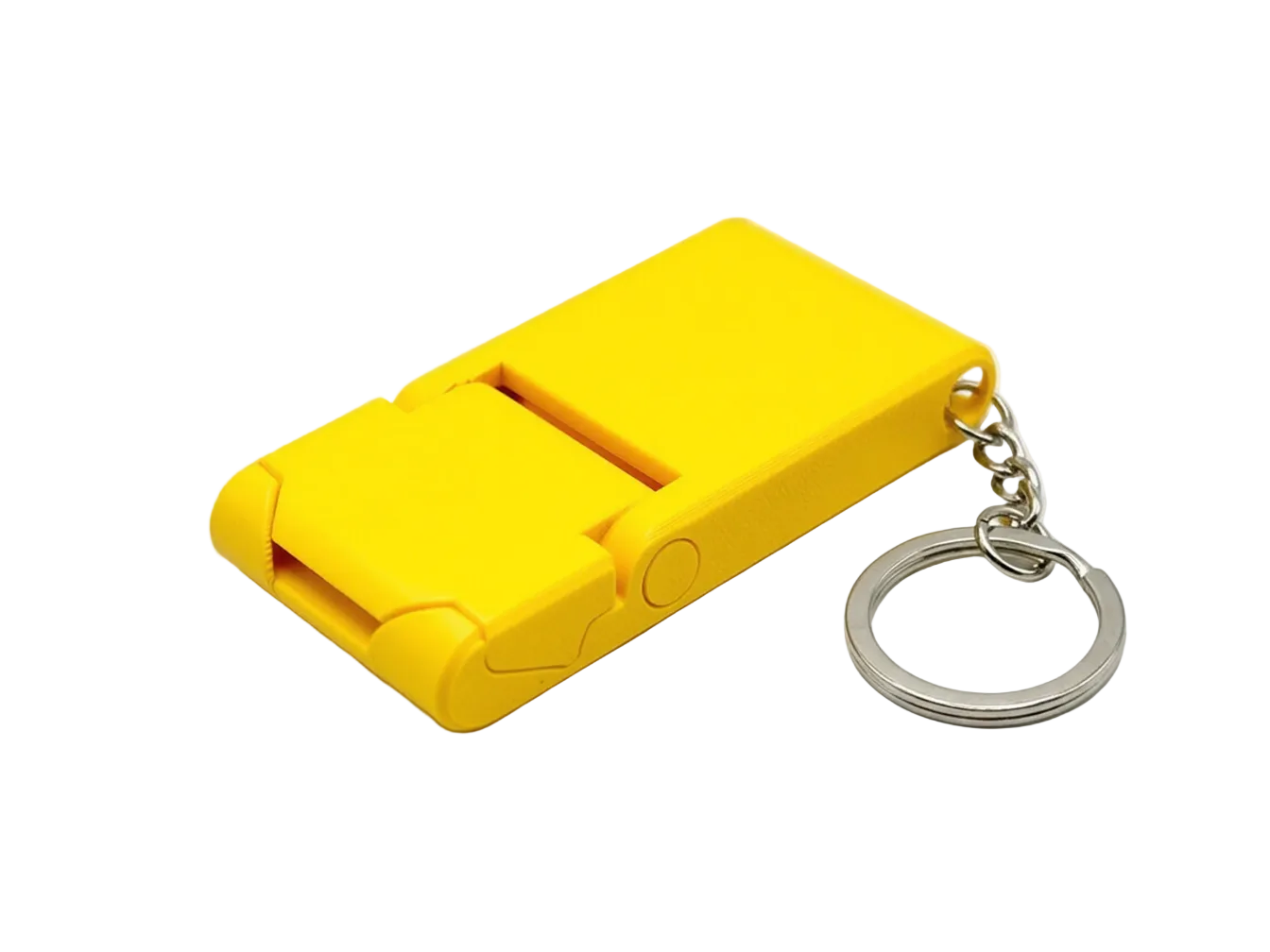 Foldable Pocket Phone Stand Keychain 3D Printed – Color Variant – LAYER 3D
