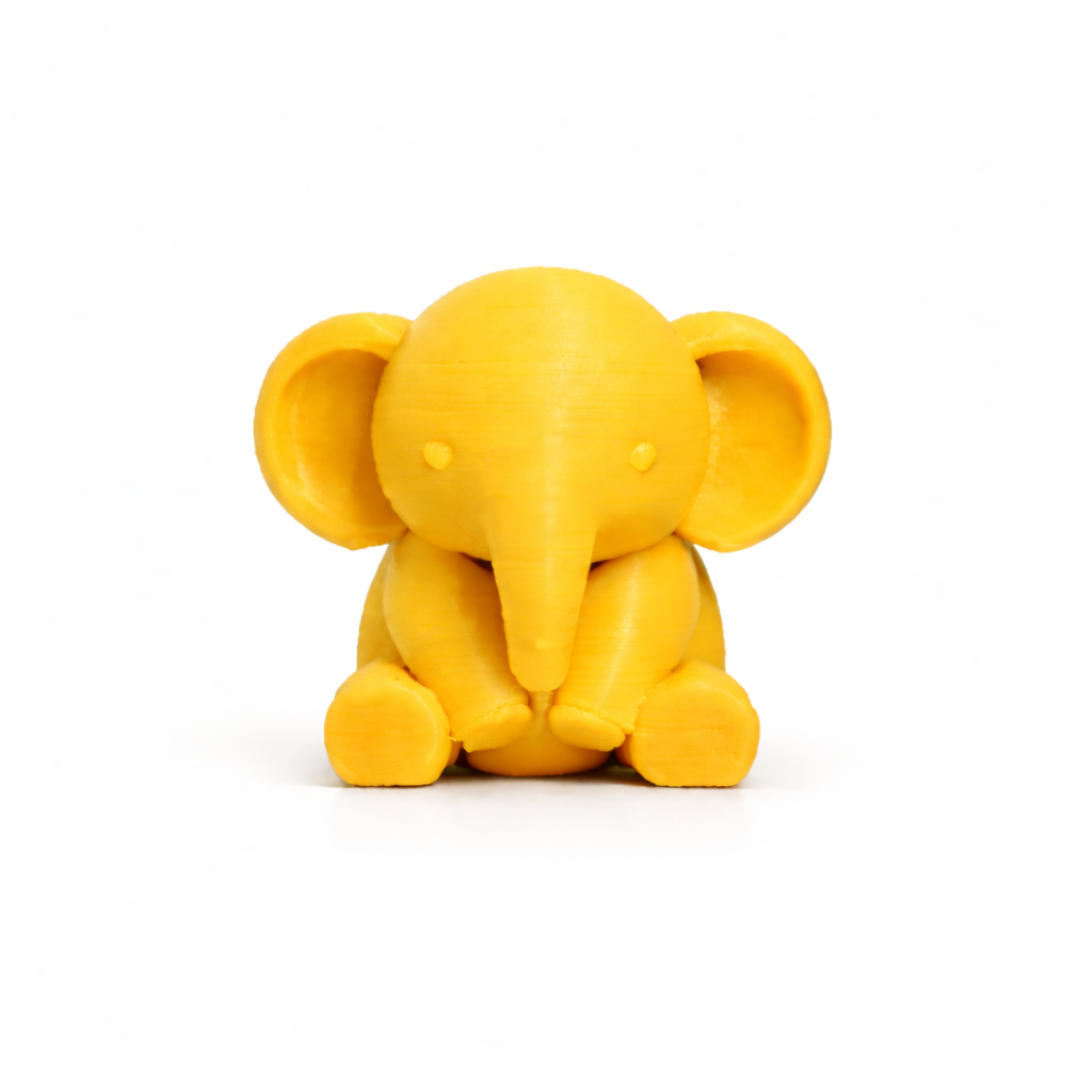 Mini elephant yellow colour