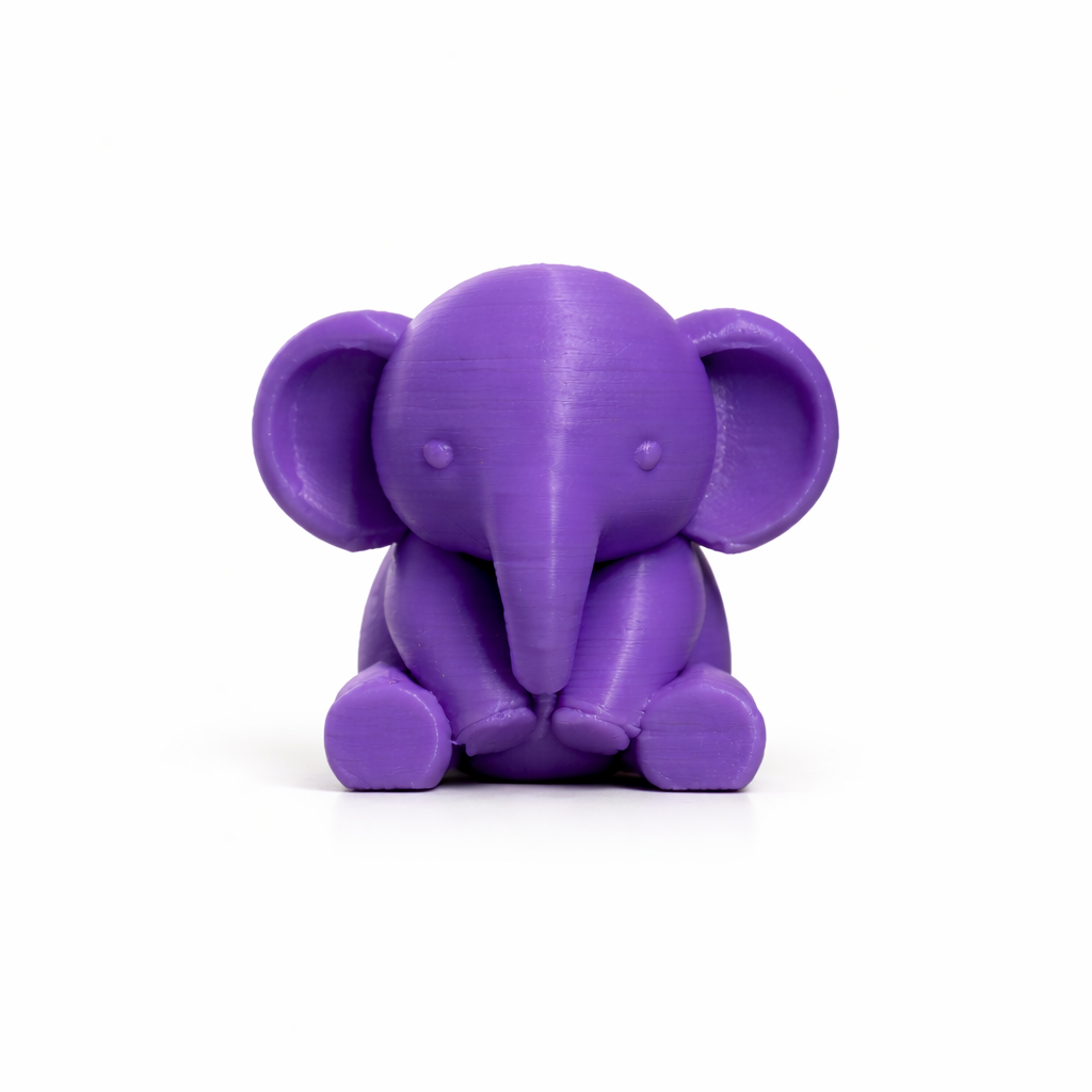 Mini elephant purple colour