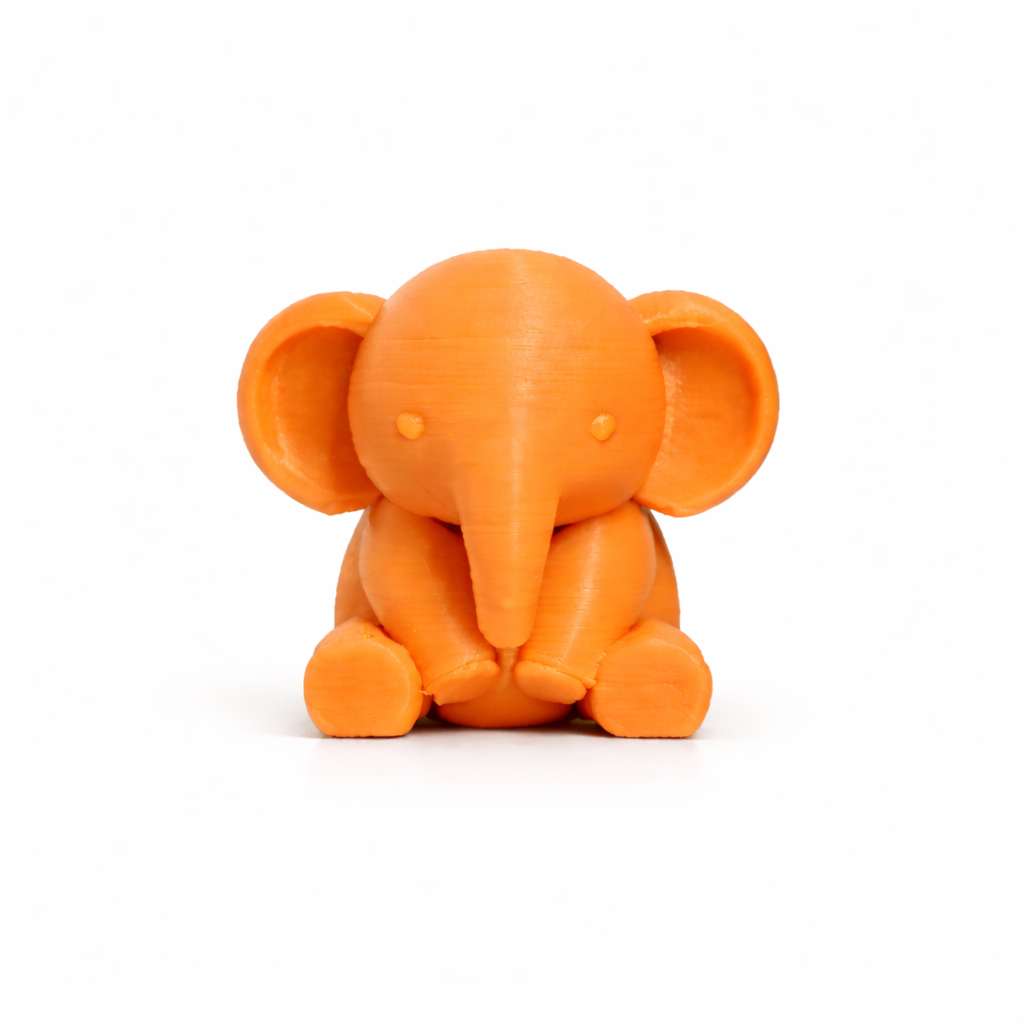 Mini elephant orange colour