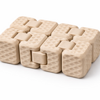 3D Printed Infinity Cube Fidget Toy – Full Product View – LAYER 3D
