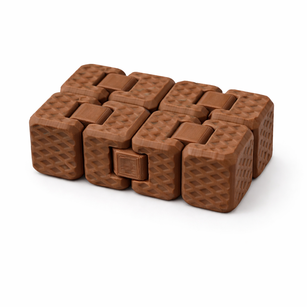 3D Printed Infinity Cube Fidget Toy – Desk EDC Toy – LAYER 3D
