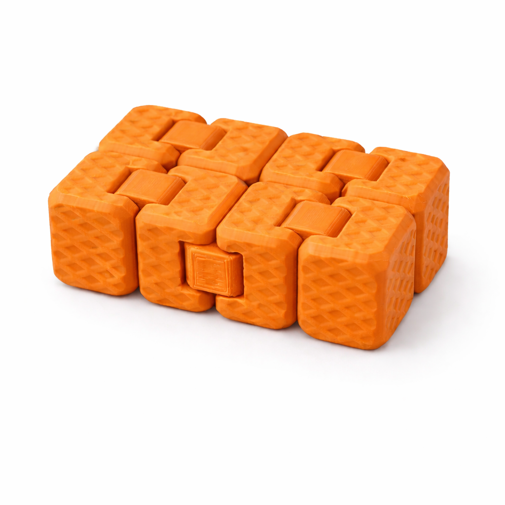 3D Printed Infinity Cube Fidget Toy – Color Variant – LAYER 3D
