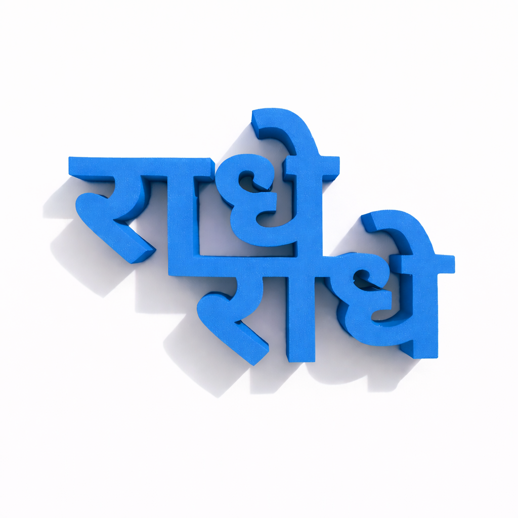 Custom 3D Printed Name Text – Full Name Assembled – LAYER 3D
