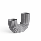 U-Shaped Fluted Pen Stand 3D Printed – Full Product View – LAYER 3D
