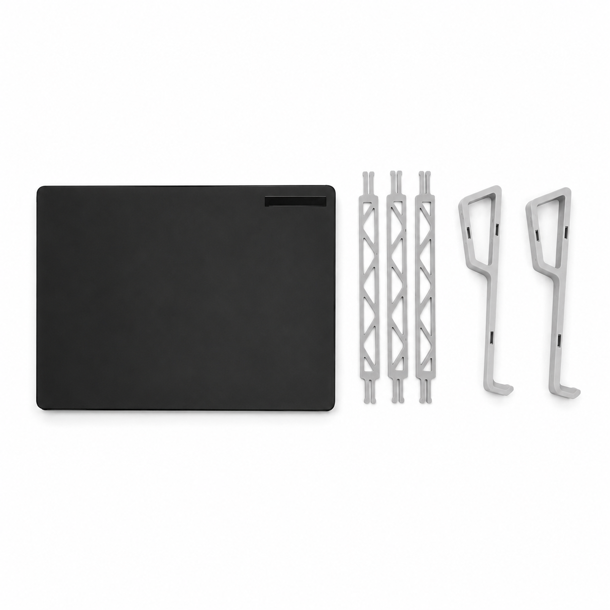 3D Printed laptop Raiser beside the laptop 