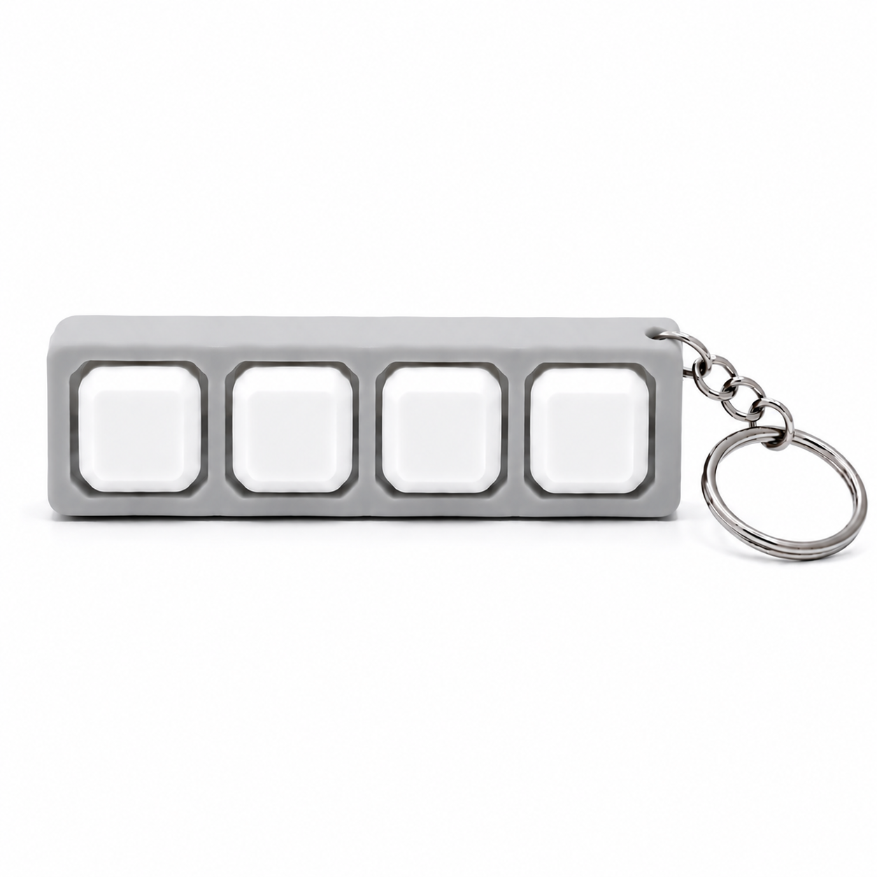 3D printed clicker fidget grey