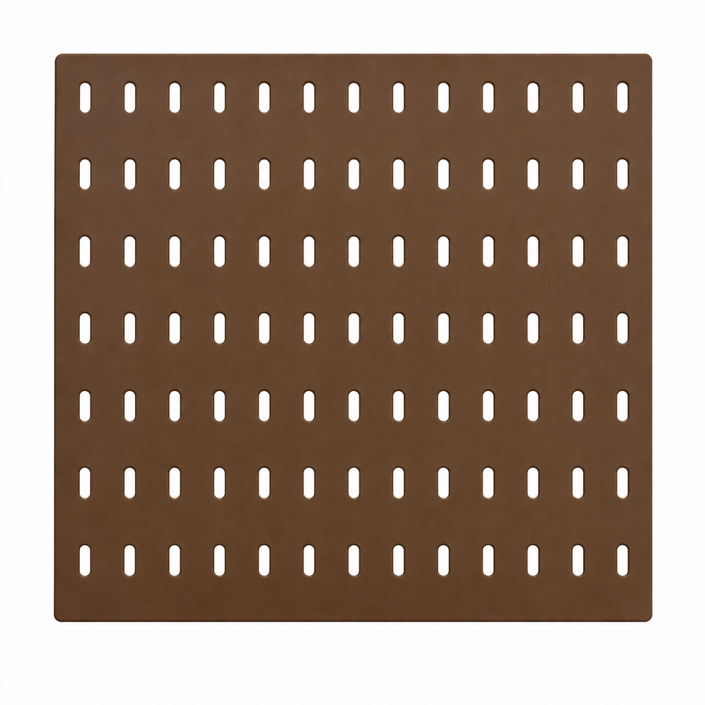 ikea peg board brown colour