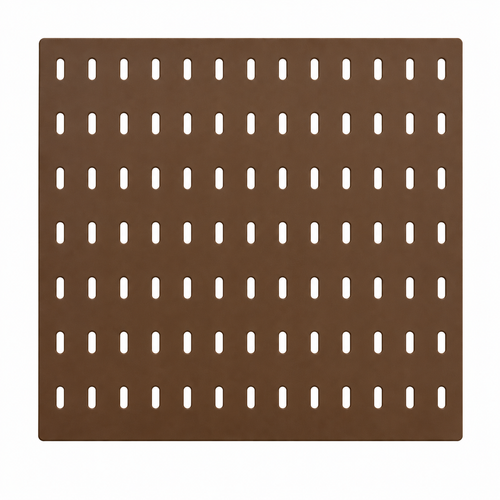 ikea peg board brown colour