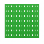 ikea peg board green colour