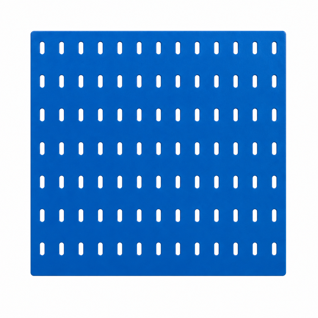 ikea peg board blue colour