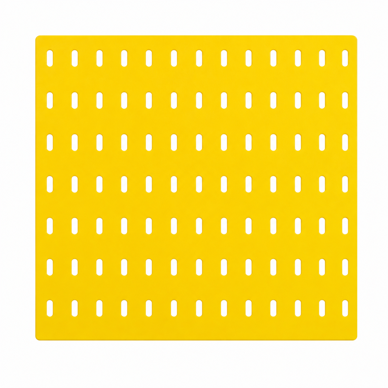 ikea peg board yellow colour