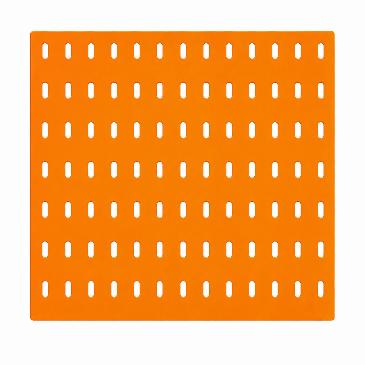 ikea peg board orange colour