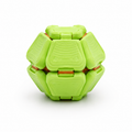 3D printed ball Fidget green
