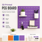 ikea peg board creative