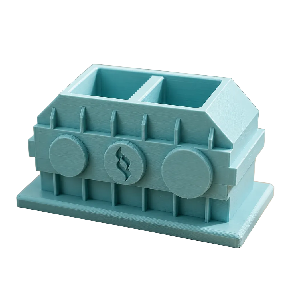 Custom 3D Printed Pen Stand – With Pens Filled – LAYER 3D
