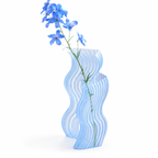 Translucent flower vase 01